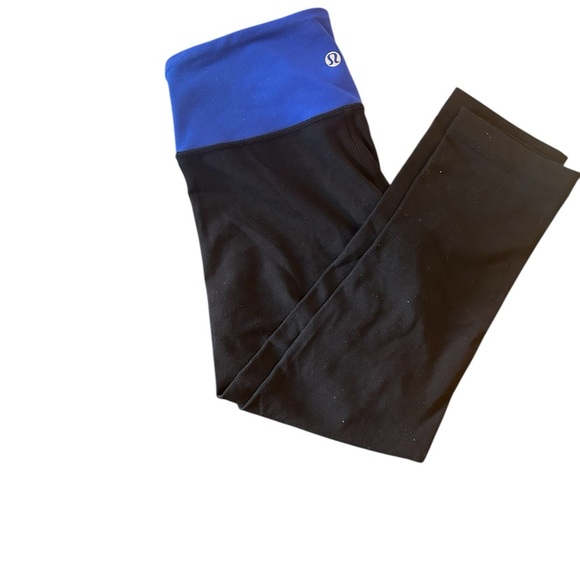 Cropped Lululemon Leggings Size 2 - Picture 1 of 6